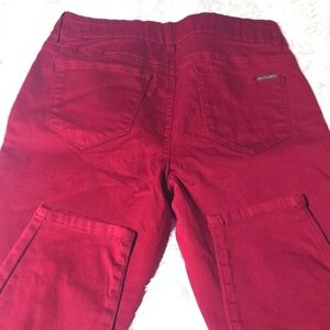 Tommy Hilfiger Red Skinny Pants